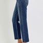 RISEN High Rise Slim Barrel Jeans - DAVERRI FASHIONS