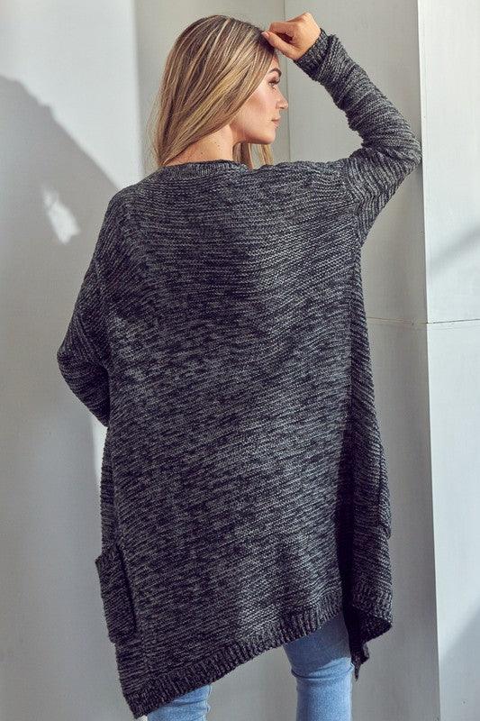 Chunky Sweater Knit Cardigan Shirts & Tops