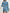 Pocketed Button Up Long Sleeve Denim Dress - DAVERRI FASHIONS