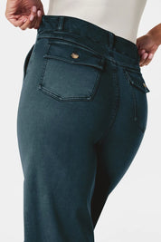 High Waist Jeans with Pockets | Jeans Daverri Fashions