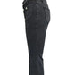 Flare Jeans with Pockets - DAVERRI FASHIONS