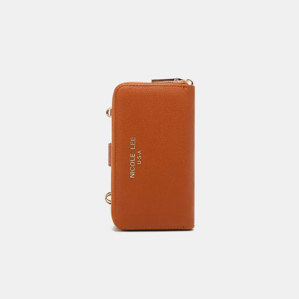 Nicole Lee USA 2 Piece Phone Case Crossbody Wallet Wallets