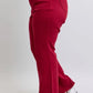 Judy Blue Full Size High Waist Heart Shaped Back Pockets 90's Straight Jeans Plus Size