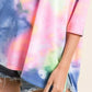 BiBi Tie Dye Print Low Gauge Knit Top - DAVERRI FASHIONS