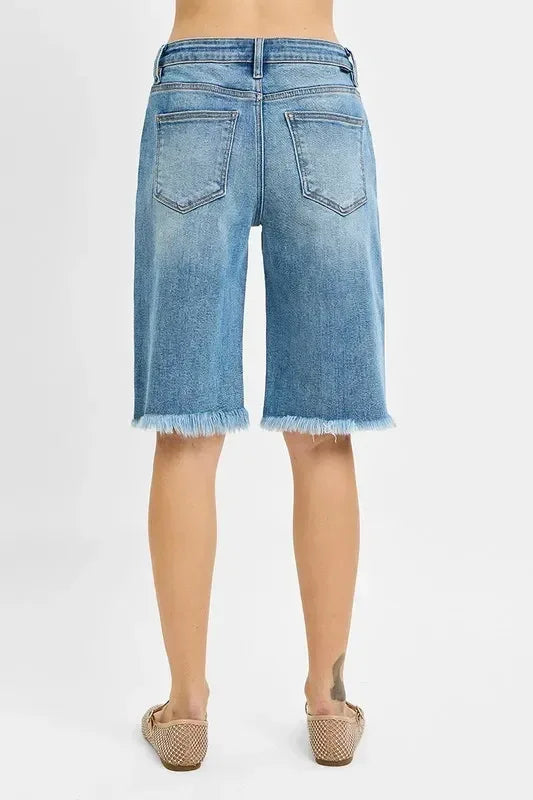 RISEN Tummy Control Mid Rise Fit Bermuda - DAVERRI FASHIONS