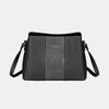 David Jones PU Leather Crossbody Bag - DAVERRI FASHIONS
