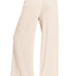 Zenana Viscose Ribbed Sweater Pants Pants