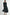 MABLE Ribbed Poplin Mix Midi Sweater Dress Black Midi Dresses