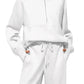 Half Zip Long Sleeve Top and Pants Set - DAVERRI FASHIONS