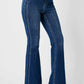Judy Blue Full Size Hw Angled Side Seam Detail Flare Jeans Plus Size Jeans