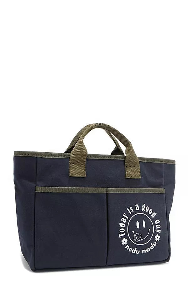 Canvas Tote Bag | Handbags Daverri Fashions