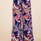 Mittoshop Abstract Print Elastic Waist Wide Leg Pants - DAVERRI FASHIONS