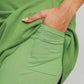 Umgee Full Size Mid-Rise Skort with Pockets Plus Size