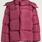 Pocketed Zip Up Hooded Puffer Jacket - DAVERRI FASHIONS