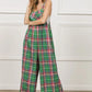 BiBi Multi Color Check Plaid Overall Overalls