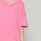 POL V-Neck Half Sleeve T-Shirt T-Shirts