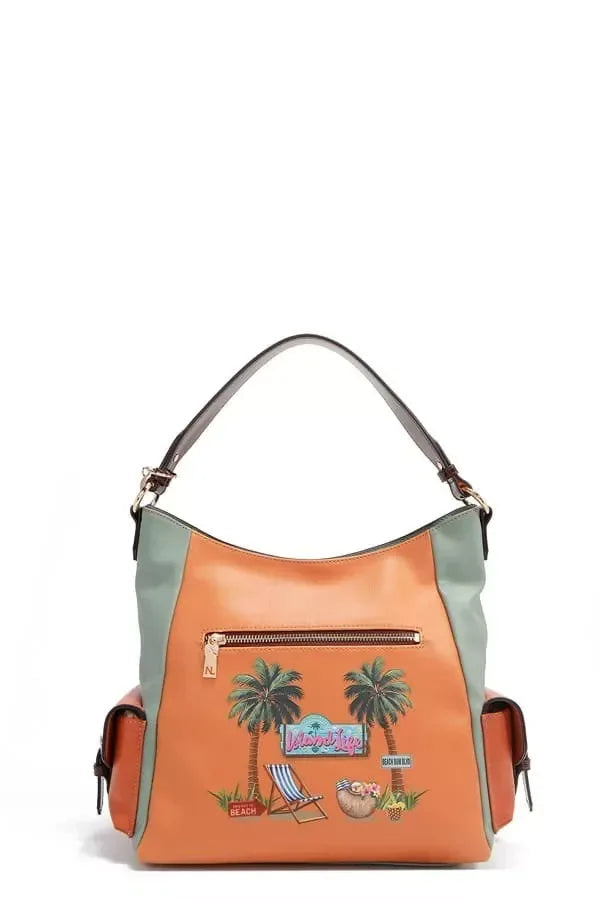 Nicole Lee USA Sun and Sand Hobo Handbag - DAVERRI FASHIONS