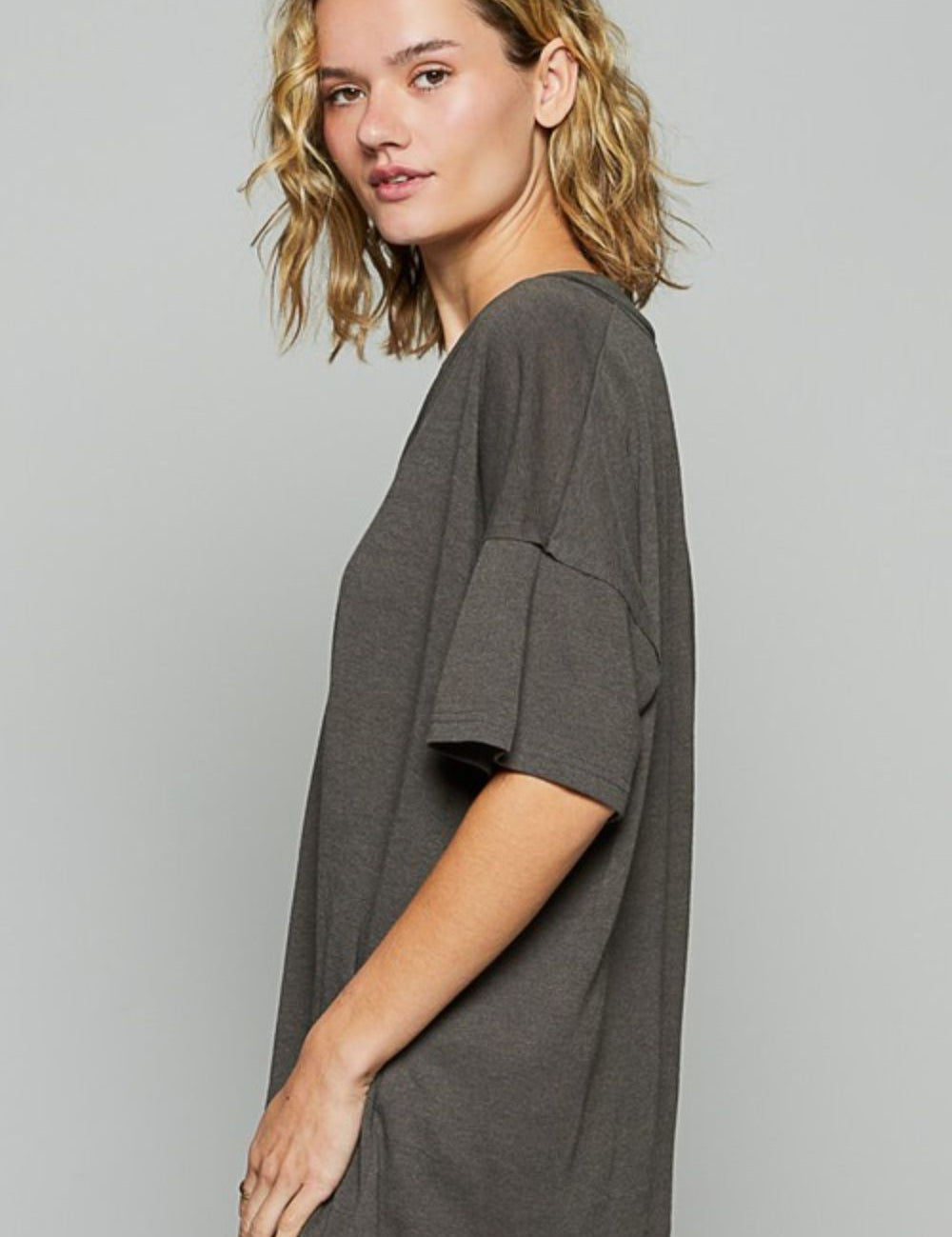 POL V-Neck Half Sleeve T-Shirt