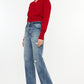 Kancan Distressed High Waist Bootcut Jeans Jeans