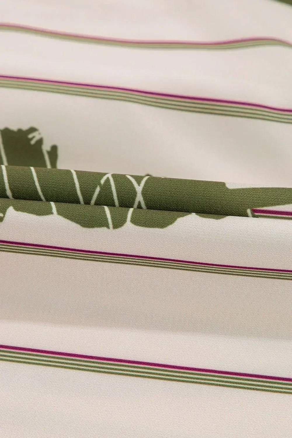 Printed Tie Neck Balloon Sleeve Mini Dress - DAVERRI FASHIONS