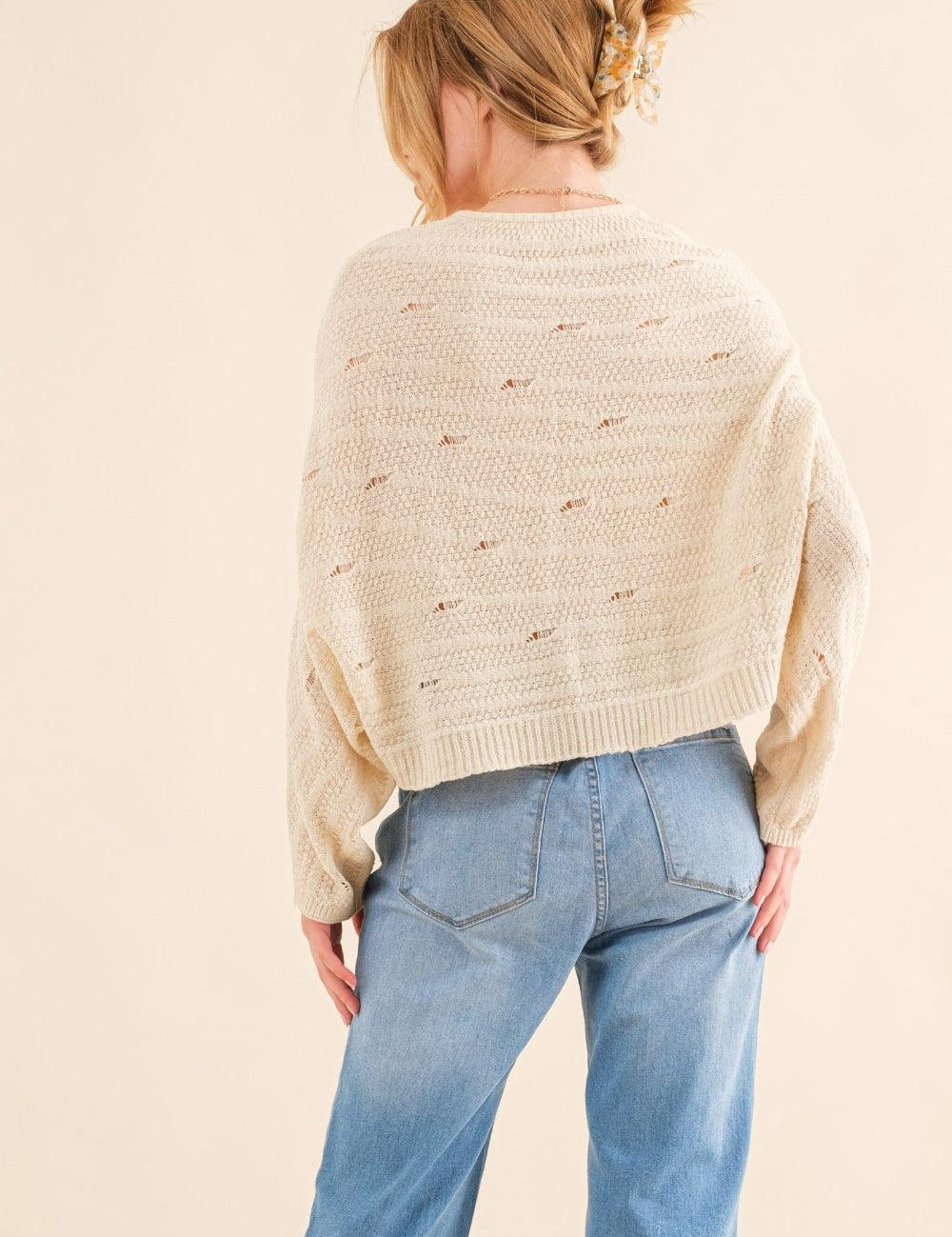 And The Why Dolman Sleeves Sweater | Sweaters Daverri Fashions