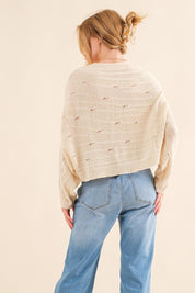 And The Why Dolman Sleeves Sweater | Sweaters Daverri Fashions