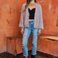 ADORA Fuzzy Sweater Cardigan Cardigans