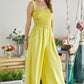 ADORA Smocking Top Wide Leg Jumpsuit YELLOW Jumpsuits