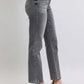 Judy Blue Full Size High Waist Rhinestone Straight Jeans Plus Size - DAVERRI FASHIONS