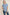 Cotton Bleu by Nu Lab Slit Striped Notched Short Sleeve T-Shirt T-Shirts