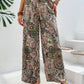 Printed Wide Leg Pants - DAVERRI FASHIONS