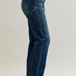 Judy Blue Full Size Seam Detail Straight Leg Jeans Plus Size - DAVERRI FASHIONS