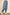VERY J Denim Blue Solid Barrel Comfy Woven Pants Pants