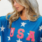 BiBi Fourth Of July Star Knit T-Shirt T-Shirts