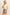 HYFVE Striped Elastic Hem Johnny Collar Cap Sleeve Blouse Blouses