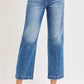 RISEN High Rise Crop Boyfriend Tapered Jeans - DAVERRI FASHIONS