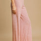 Umgee Elastic Waist Wide Leg Knit Pants