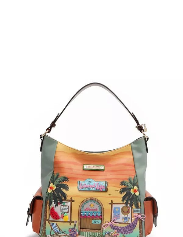 Nicole Lee USA Sun and Sand Hobo Handbag | Handbags Daverri Fashions