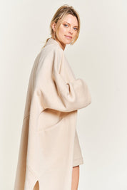 Oversized Knit Cardigan Plus Size | Cardigans Daverri Fashions