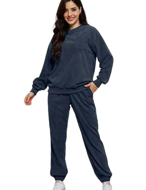 Corduroy Loungewear Set Loungewear