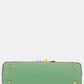 Nicole Lee Dreams Blossom mint green dome handbag with patterned edge