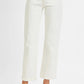 RISEN Full Size Tummy Control Mid Rise Ankle Straight Jeans Plus Size