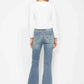 Judy Blue Full Size Tummy Control Back Embroidered Pocketed Bootcut Jeans Plus Size