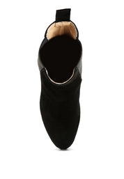 Gaven Suede High Ankle Chelsea Boots | Boots Daverri Fashions