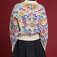Umgee Floral Button-Up V-Neck Cardigan Cardigans
