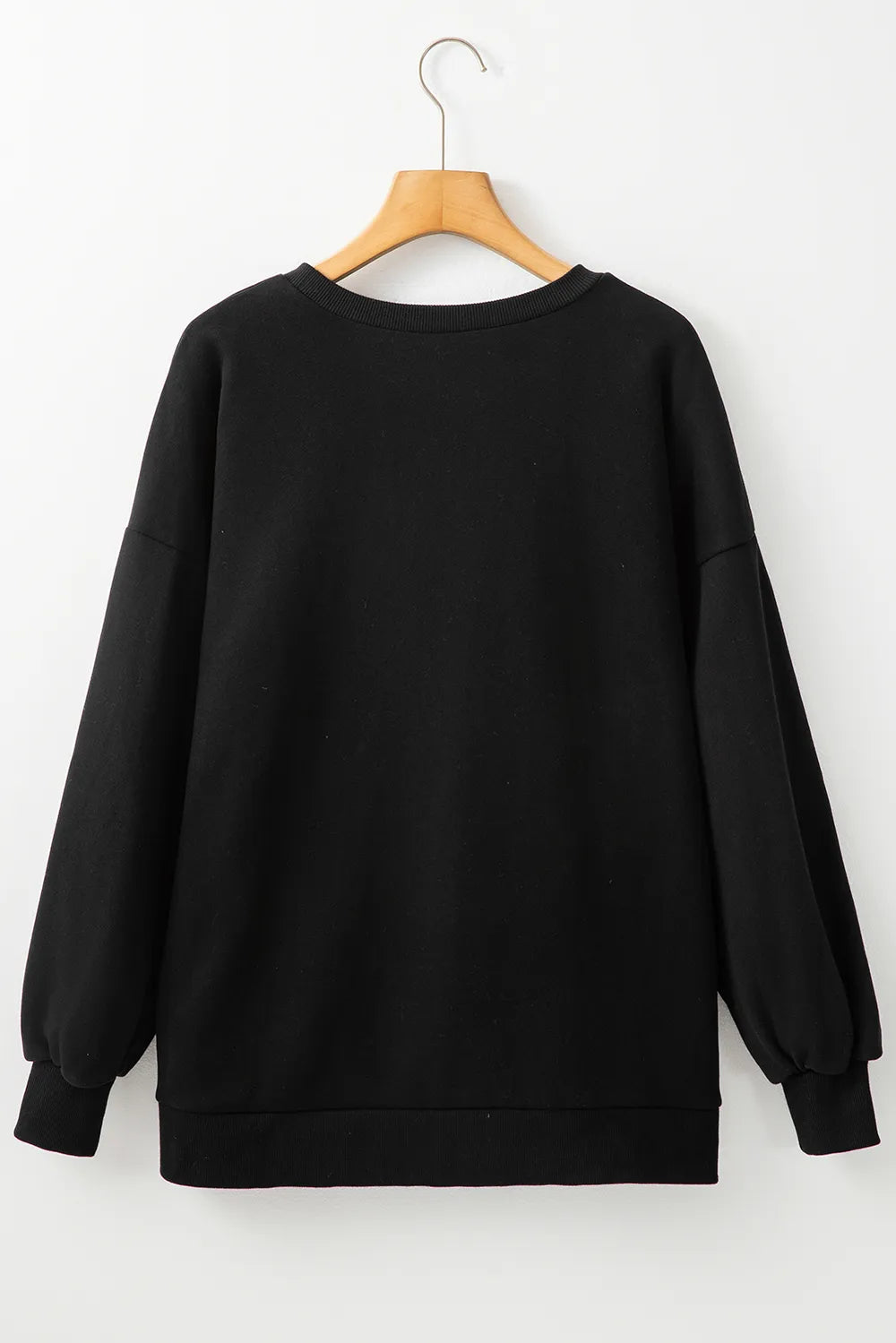 Round Neck Long Sleeve Sweatshirt | Sweatshirts Daverri Fashions