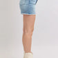 Judy Blue High Waist Western Embroidery Detail Cut Off Denim Shorts