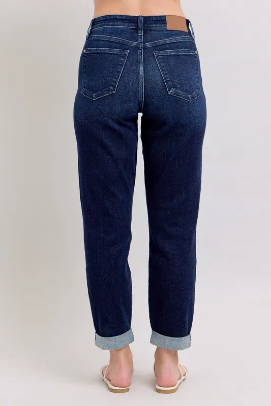 Judy Blue Full Size High Waist Boyfriend Jeans Jeans