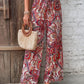 Printed Wide Leg Pants - DAVERRI FASHIONS