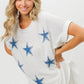 BiBi Fourth Of July Terry T-Shirt - DAVERRI FASHIONS